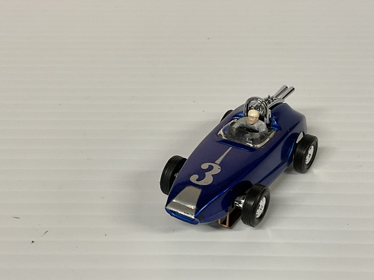 Aurora AFX -Thunder-jet Candy Gran Prix Racer Blue  | 1393| Aurora - AFX- Model Motoring