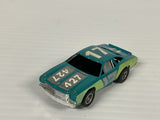 Aurora AFX non-magnatraction Chevelle Stocker blue/lime green #17  | 1929 | Aurora - AFX