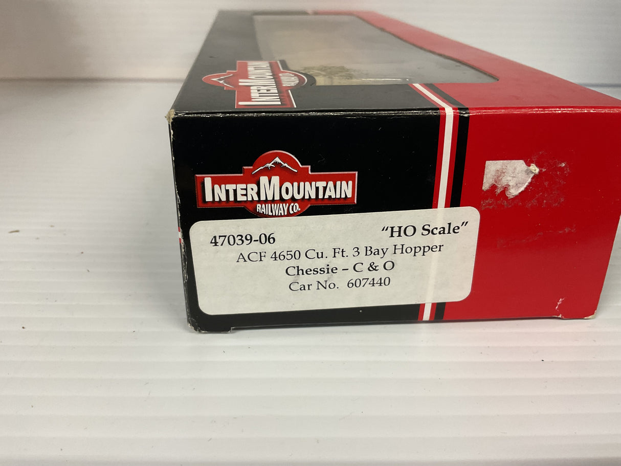 InterMountain Railway 3 bay Hopper Chesse -C & O  | 47039-06 | InterMountain railway.co
