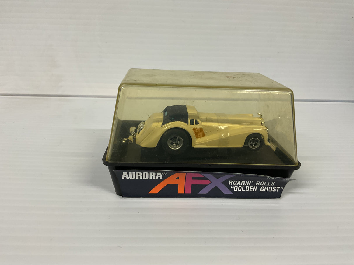 Aurora AFX non-magnatraction Roarin Rolls "Golden Ghost" | 1751 | Aurora - AFX