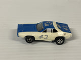Aurora AFX non-magnatraction Plyouth Road Runner Stock Car Blue #43 (A) | 1762 | Aurora - AFX