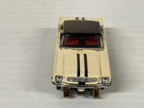 Aurora AFX -Thunder-jet 62 1/2 Mustang HardTop White/Black/Red/Black/Black  | 1372 | Aurora - AFX- Model Motoring