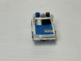 Aurora AFX maga-traction Chevy pursuit car with overhead roof lights blue, and white | 1979 | Aurora - AFX