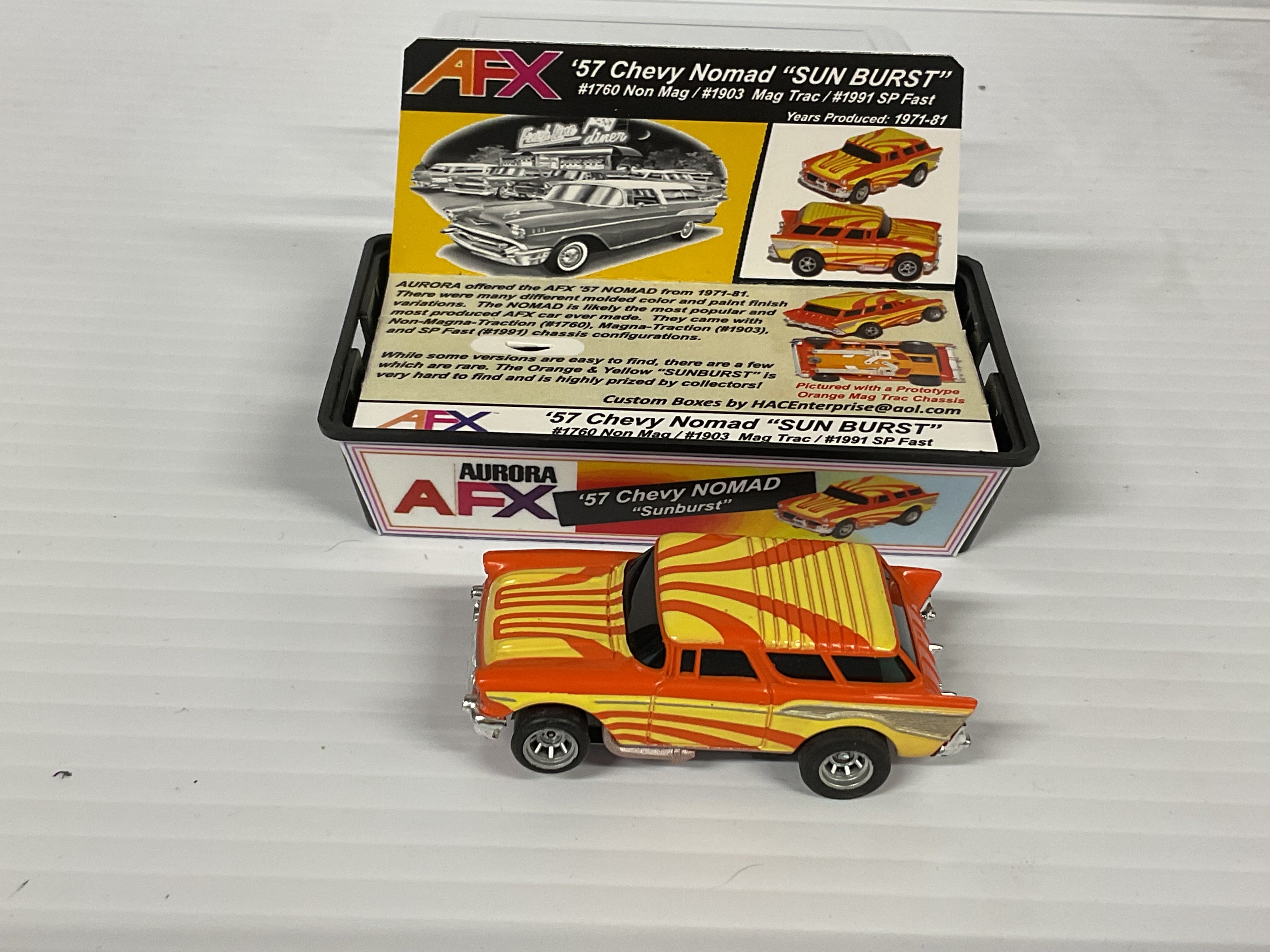 Aurora AFX 1957 Chevy Nomand sp Fast 