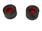 440x2 Rear Tires w/  Red Hubs 10 Sets | H7009 | Tyco