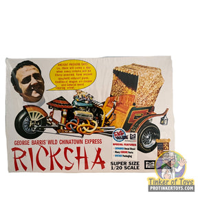 Toy rickshaw model: George Barris Wild Chinatown Express, 1/20 scale collectible for MPC MPC965