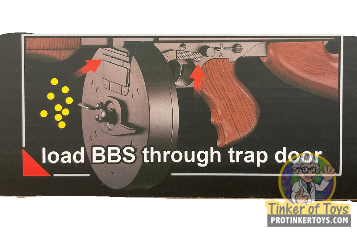 Avengers Vigor Series Tommy Gun Chicago Typewriter Airsoft Spring Rifle | AR-8903A | Evike