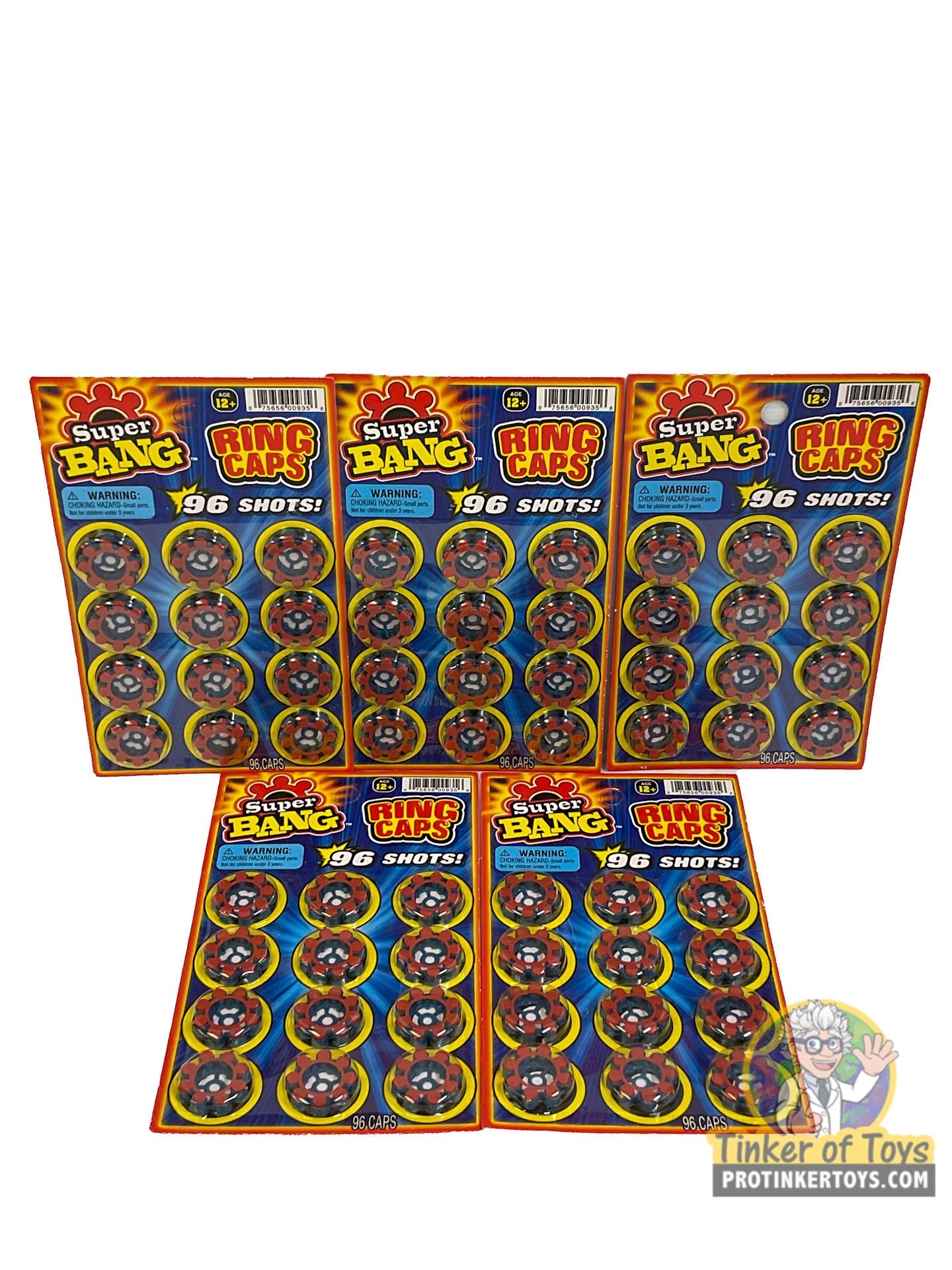 【コレクション整理8枚セット】NGC バチカン 8 Shot 24 Ring Caps 96 Single Action Shots | 935 | Gonher