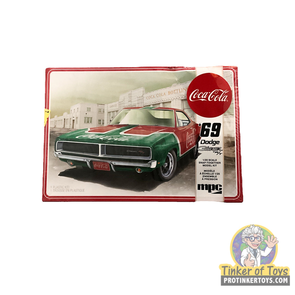 Second  Chance Coca-Cola 1969 Dodge Charger R/T 1:25 Scale | MPC919M | MPC
