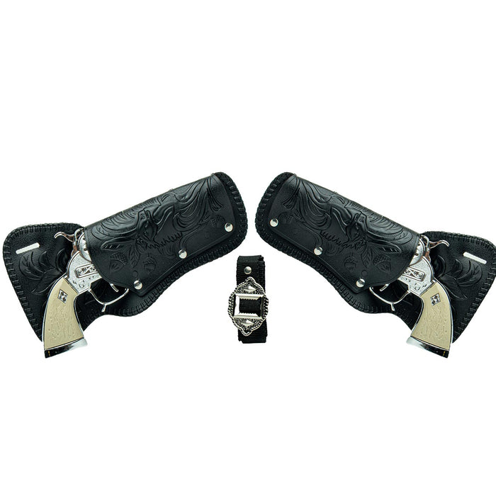 Western Repeater Pistols & Double Holster | 5510 | Parris Toys