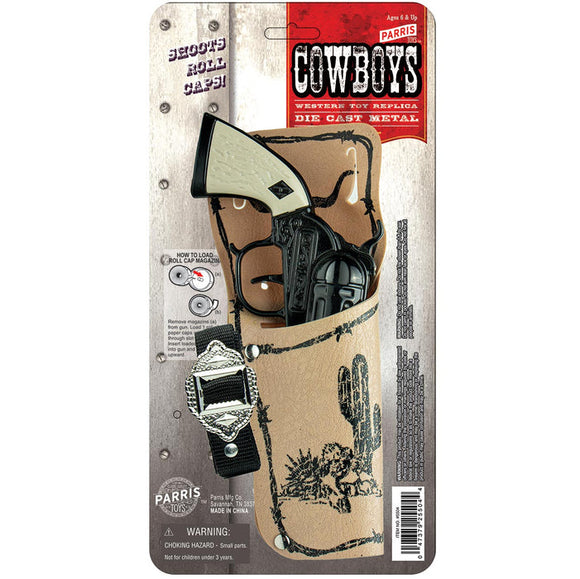 Black Pistol Single Holster Set | 5504 | Parris Toys