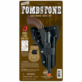 Toy replica revolver and holster set for children for Parris Toys 4712