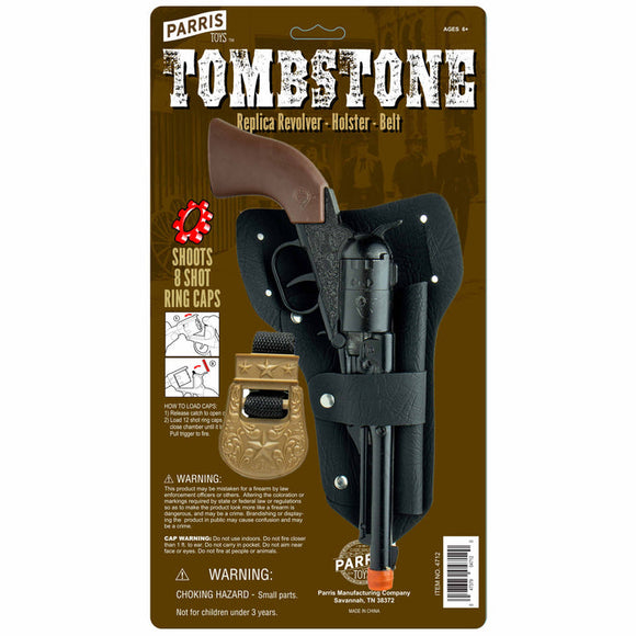 Tombstone Revolver & Holster | 4712 | Parris Toys