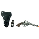 Doc Holliday Single Holster Set Revolver | 4619 | Parris Toys