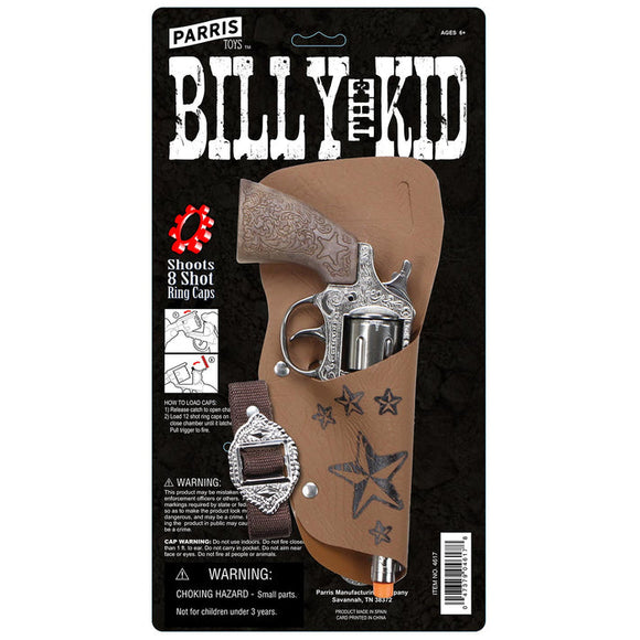 “Billy the Kid” Revolver & Holster | 4617 | Parris Toys