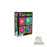Colorful squishy toy set packaging featuring various squishy shapes for Nee Doh HSTND