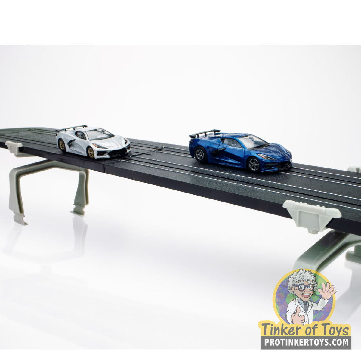 Afx Racemaster Track Types Low Bridge Support (3 Pack) | 70615 | AFX/Racemasters – ProTinkerToys.com