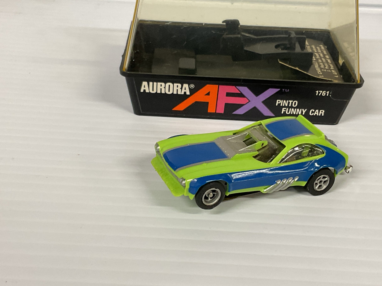 Aurora AFXPinto Funny Car Green non-mag  | 1761 | Aurora - AFX