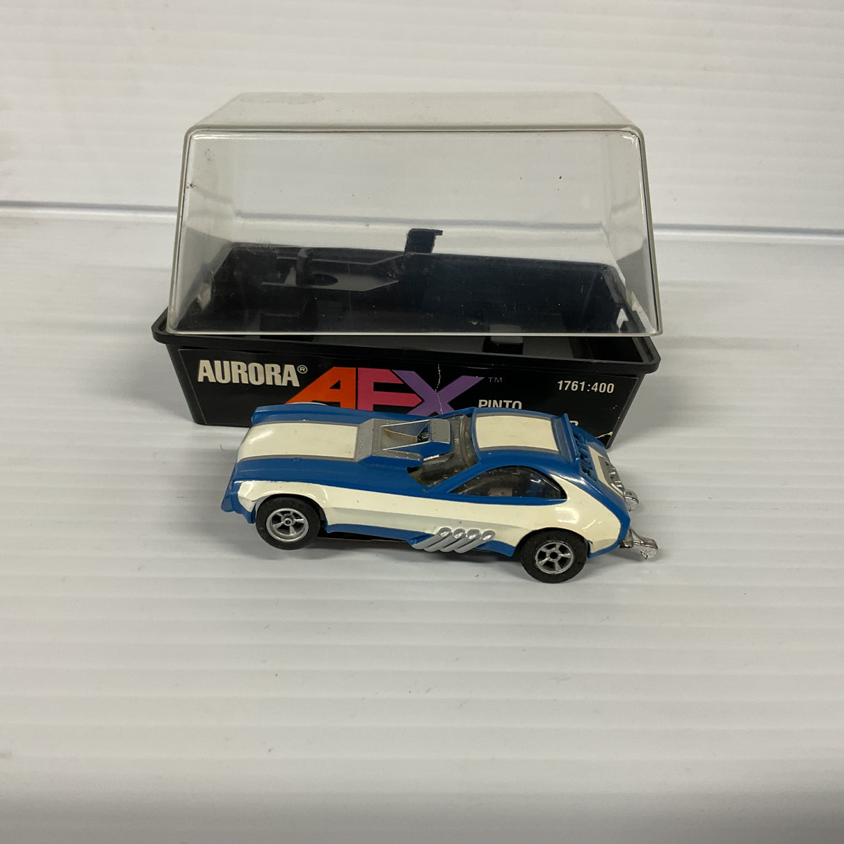 Aurora AFXPinto Funny Car Blue non-mag  | 1761 | Aurora - AFX