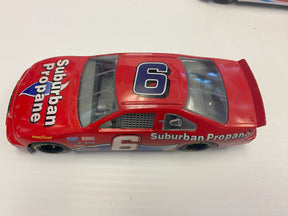 Red die-cast race car with "Suburban Propane" and number 6 for Racing Champions
