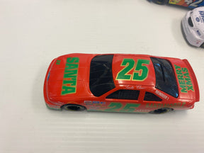 Red Santa Claus race car die-cast model with number 25 for Racing Champions #6
