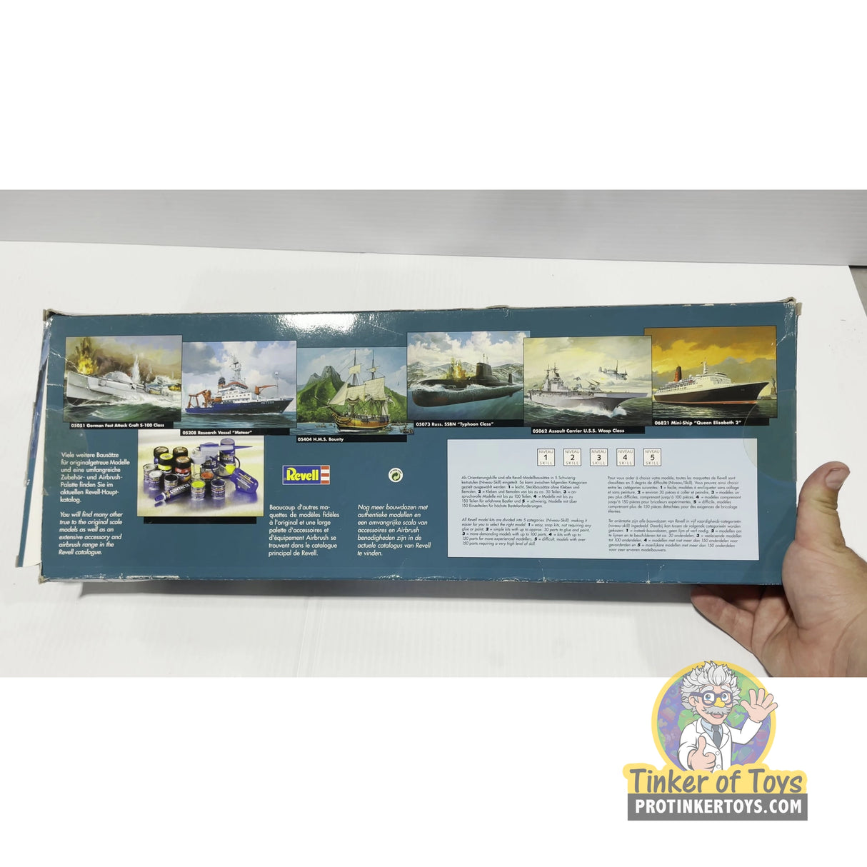 Nuclear Carrier U.S.S. Enterprise 1:720 | 05046 | Revell