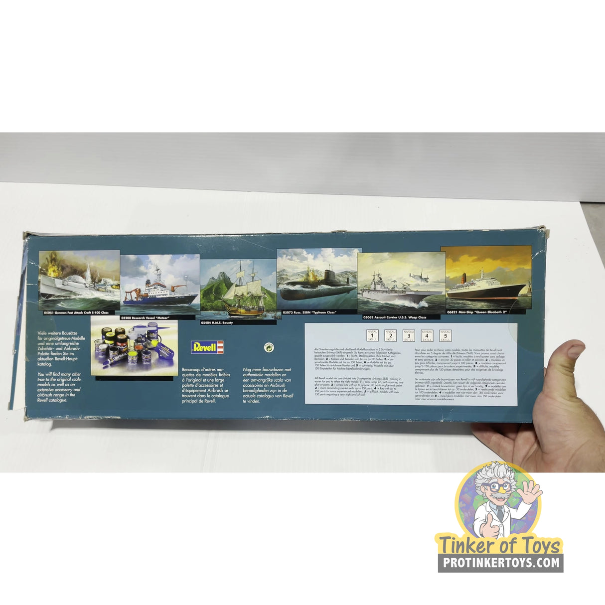 Nuclear Carrier U.S.S. Enterprise 1:720 | 05046 | Revell