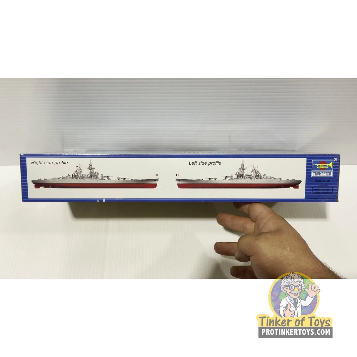 French Battle Ship Richelieu 1946 1:700 | 05751 | Trumpeter