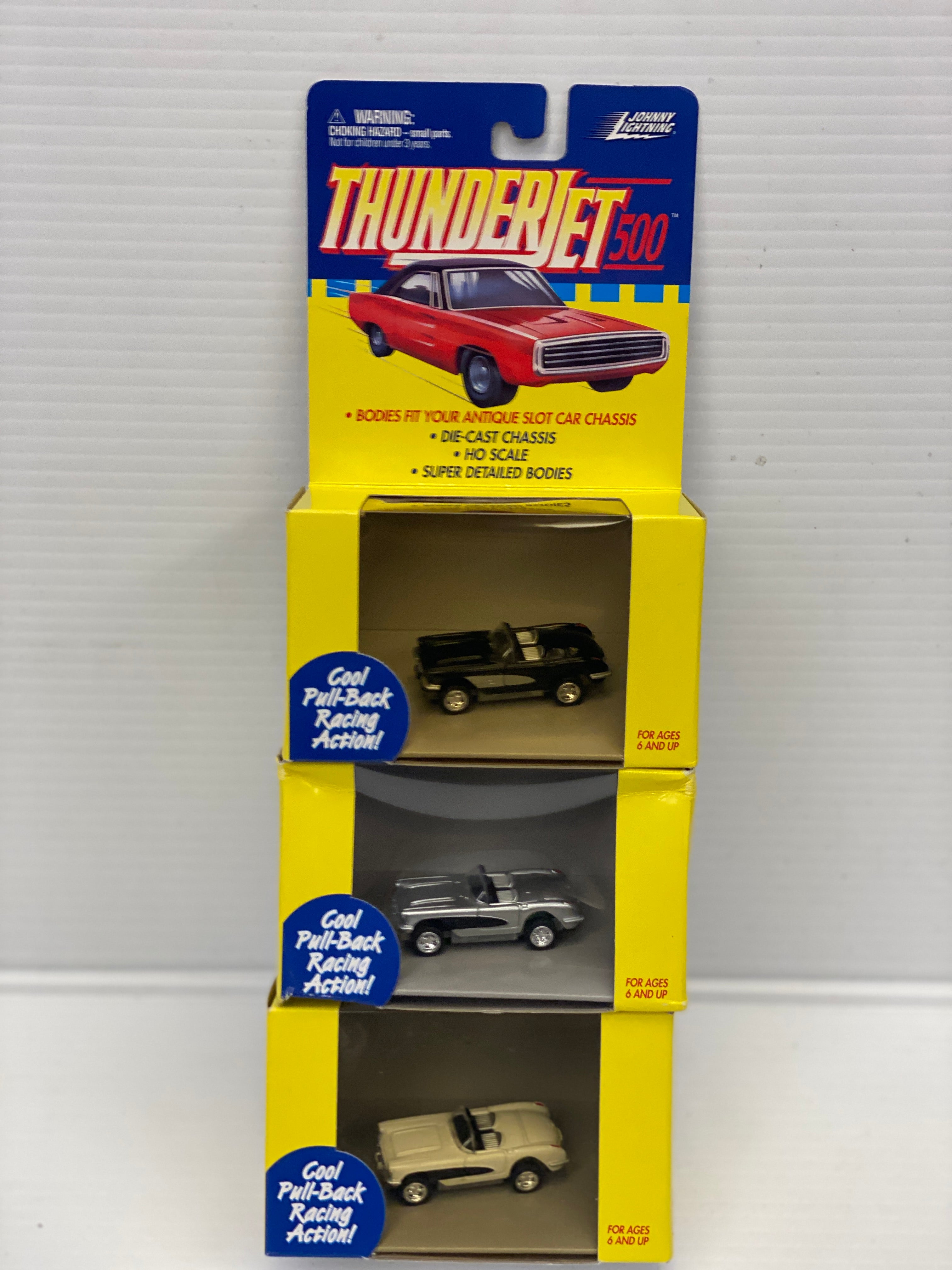 Chevy Corvette | 393-01 | Pull Back Thunderjets – ProTinkerToys.com