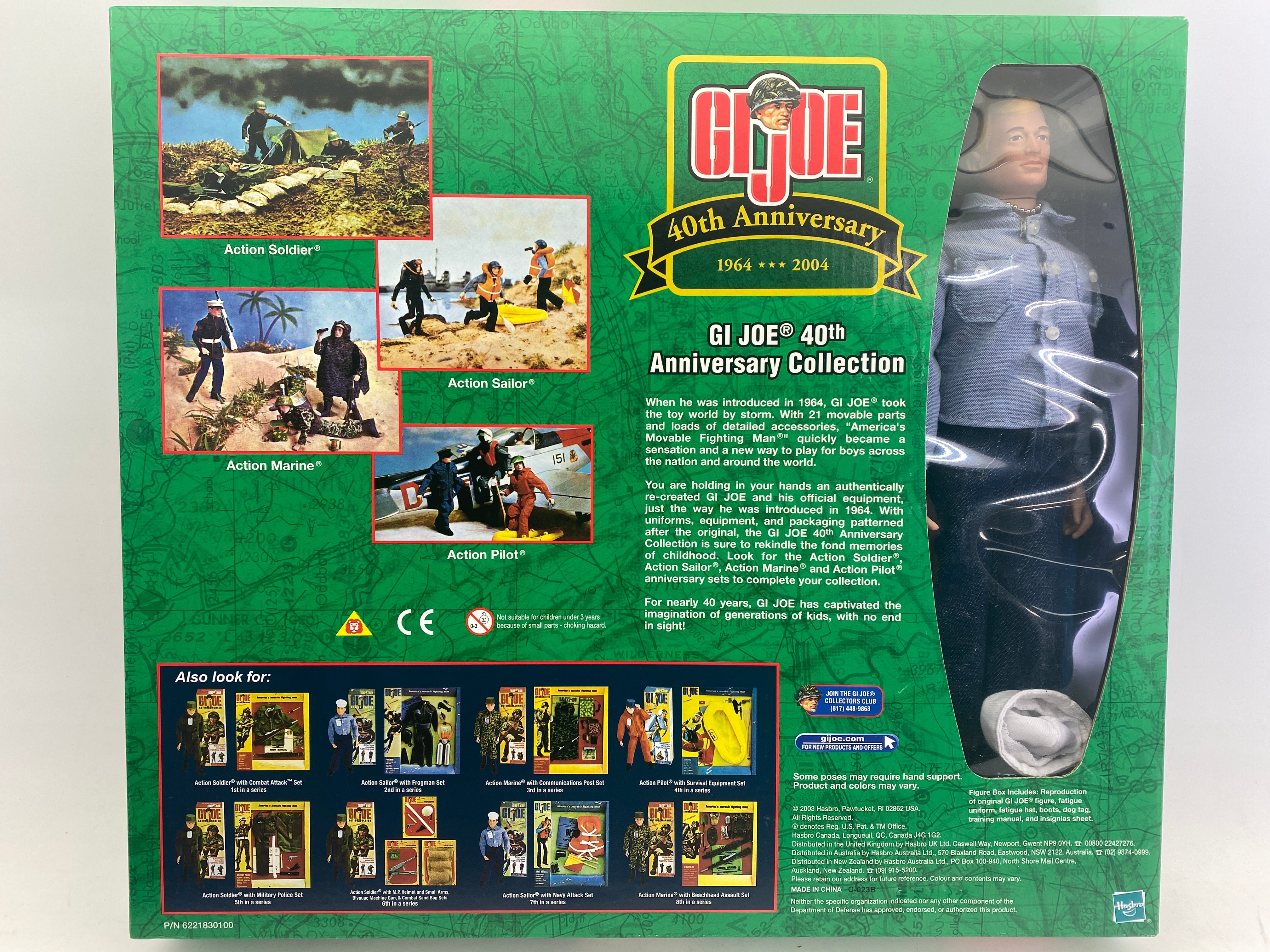 Second Chance RJ Collection GI Joe Navy Attack set Action Sailor