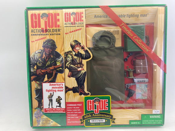 Second Chance RJ Collection GI Joe Command Post  Action Soldier | 80857 |Hasbro