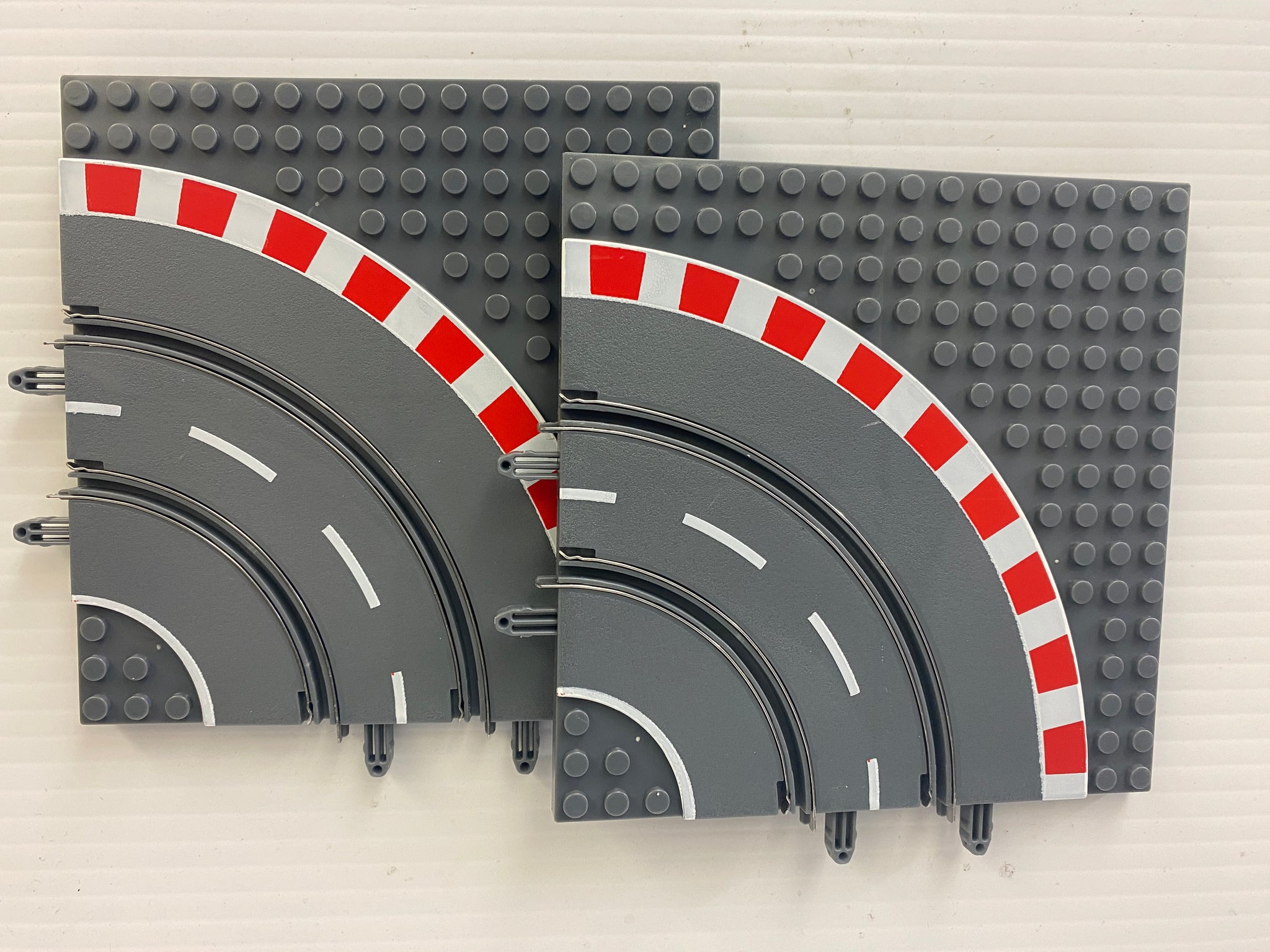 Micro Slot Racing Cruve Track 1/4 " 2/ea G9002 Jupiter Creations