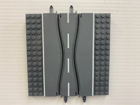 Modular track piece with a central gap for racing action for Jupiter Creations G9003-S