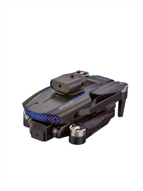 Drone with obstacle avoidance sensors, black and blue design for IMEX MIC4220