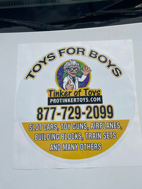 Toys for boys: Slot cars, guns, planes, blocks, train sets, and more