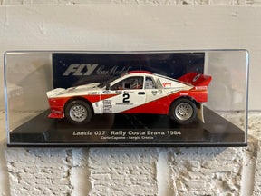 Model car: Lancia 037 Rally Costa Brava 1984 for Fly Car 88185