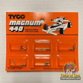 Assortment of brush holders for Tyco Magnum 440 slot cars for 6559