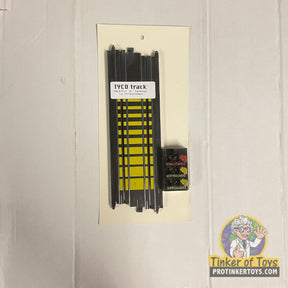 Tyco 9" straight terminal track piece for model train set for 6711