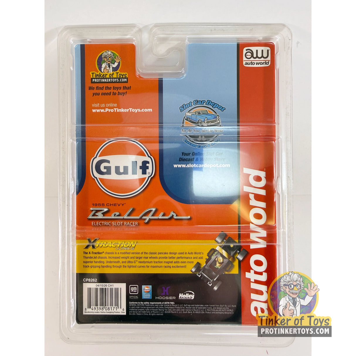 Gulf 1955  Chevy Bel Air | CP8262 | Auto World