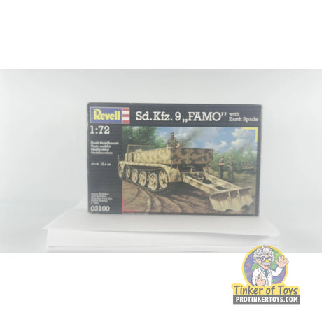 Sd.Kfz. 9 FAMO with Earth Spade 1:72 | 03100 | Revell