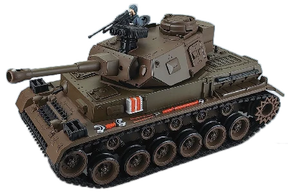 Remote-controlled 1/18 scale model of a German Panther IV tank for Tank Force IMX18907
