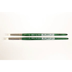 Two green texture brushes with numbered labels: IMEX 9739 and IMEX 9740 for IMX9739-40