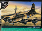 B-17F  Flying Fortress " Memphis Belle" 1:72 |12495 | Academy