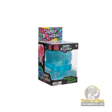 Blue, squishy toy packaging featuring "Nee Doh Jellysquish." for JSND