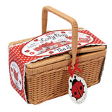 Ladybug Tea Set Basket | LBTSB | Schylling