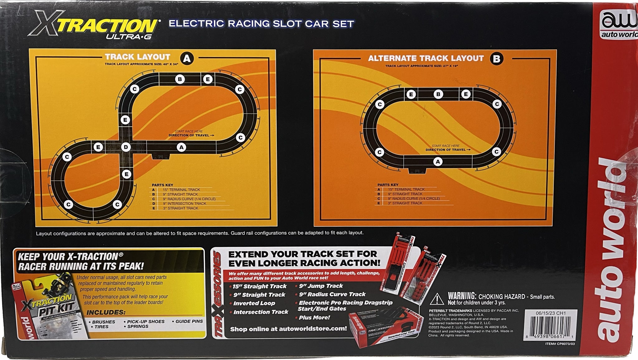 Loves Truckin' Across America + Mayflower 9' Slot Car Set | CP8073