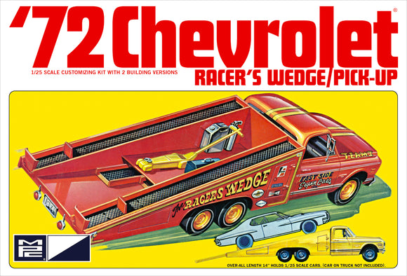 Second Chance 1972 Chevy Racer's Wedge Pick Up 1:25 Scale Model Kit | MPC885 | Round2