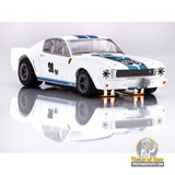 Mustang GT350R - 1965 Wht/Blu Miles | 22125 | AFX/Racemasters
