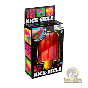 Toy box for Super Solid Squish, a colorful, moldable play item for Schylling NIND