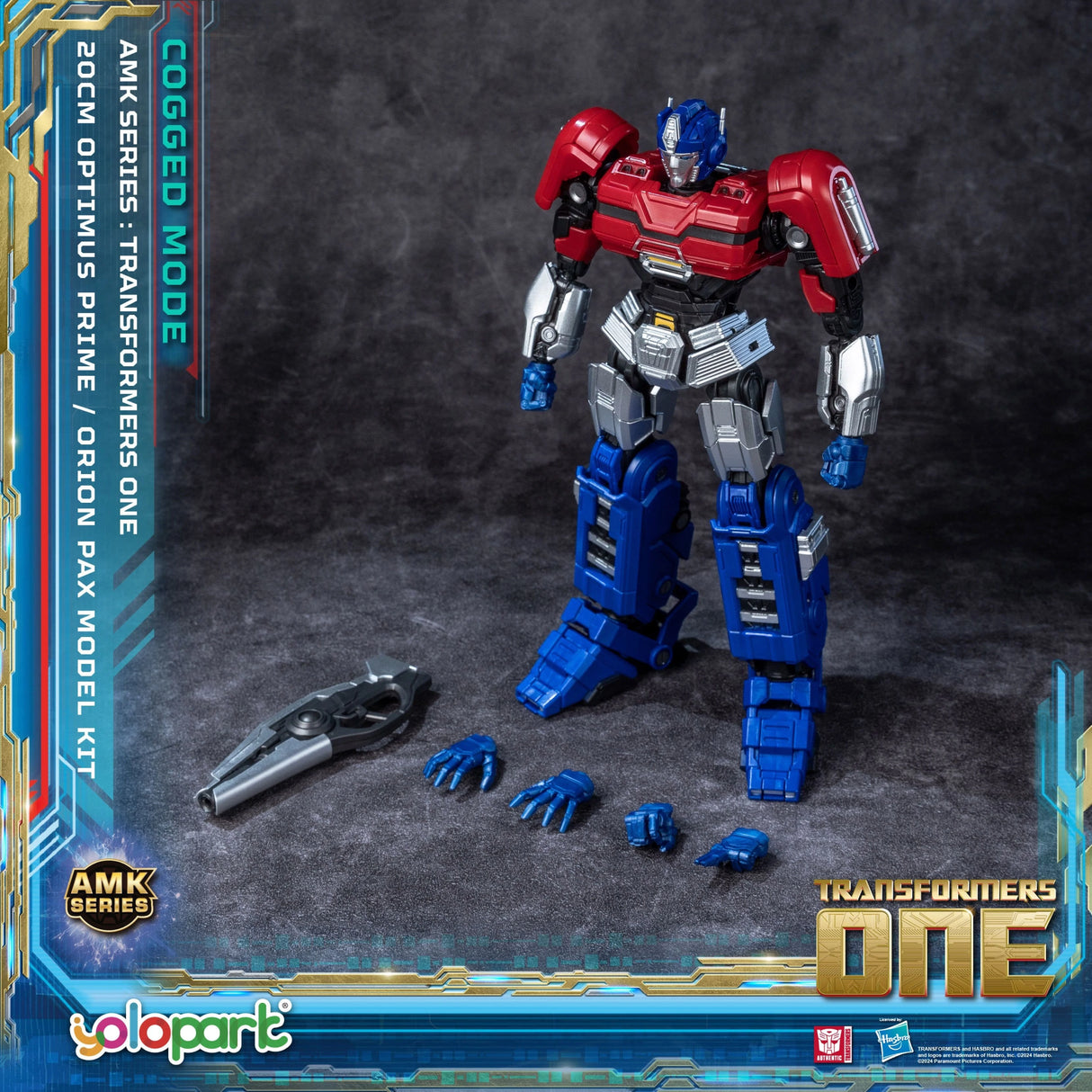 Transformers ONE Cog-less Mode - Orion Pax Model Kit | YPAMKM8OP-M | yolopart